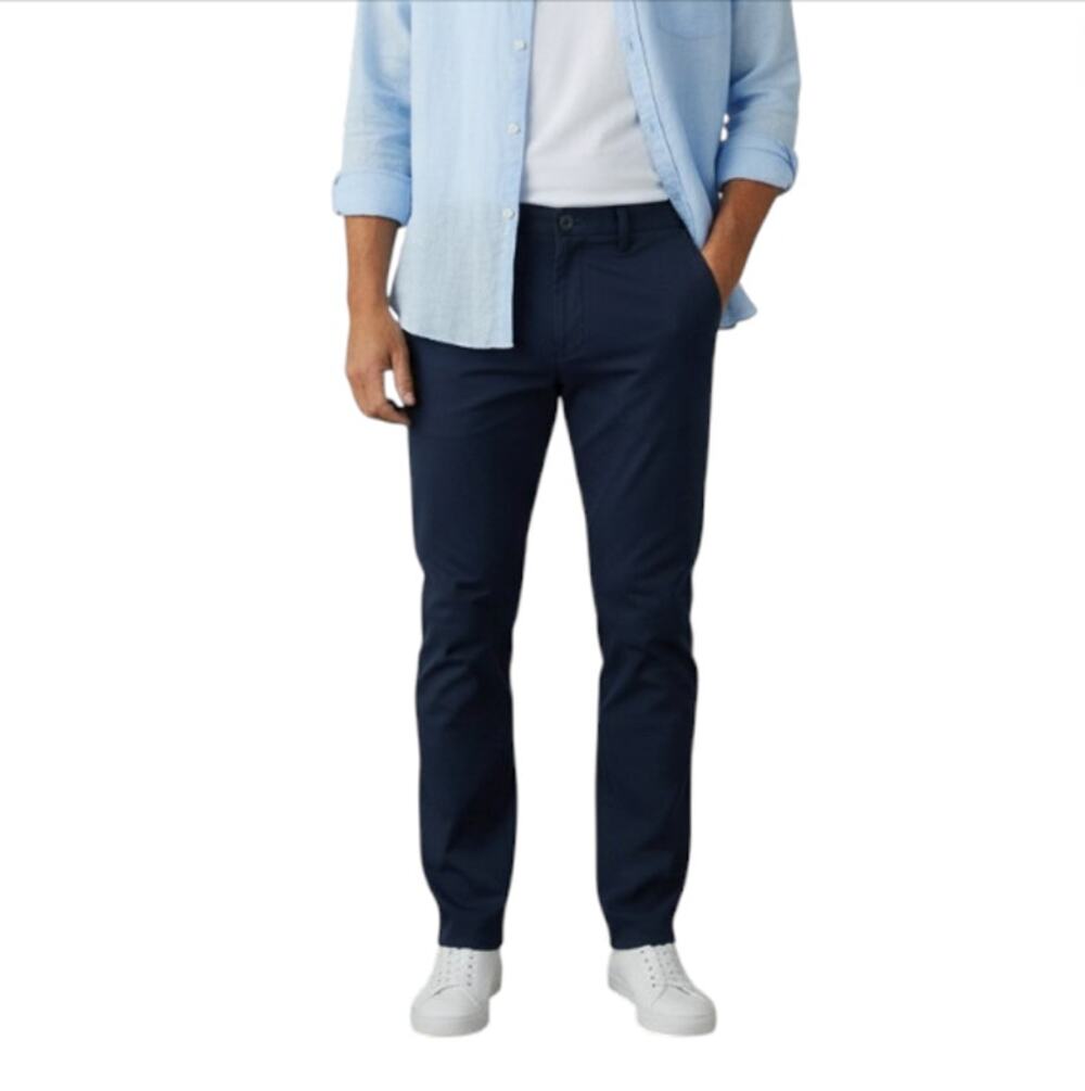 LULULEMON ABC Slim-Fit 5 Pocket Pant 36 x 32 Warpstreme Blue Versatile Everyday